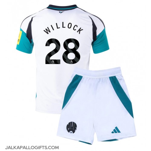 Newcastle United Joe Willock #28 Kolmas Peliasu Lasten 2024-25 Lyhythihainen (+ Lyhyet housut)